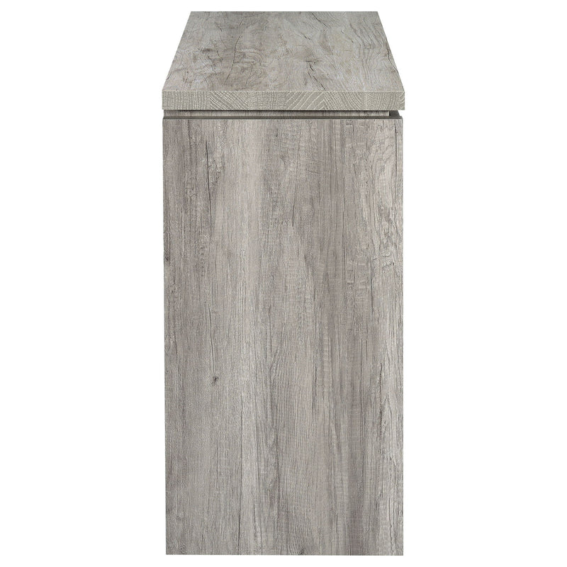 2 Door Accent Cabinet With Accents - Gray