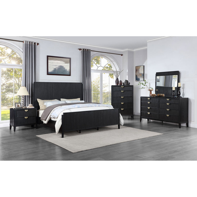 Ennis - Eastern King Bed - Black