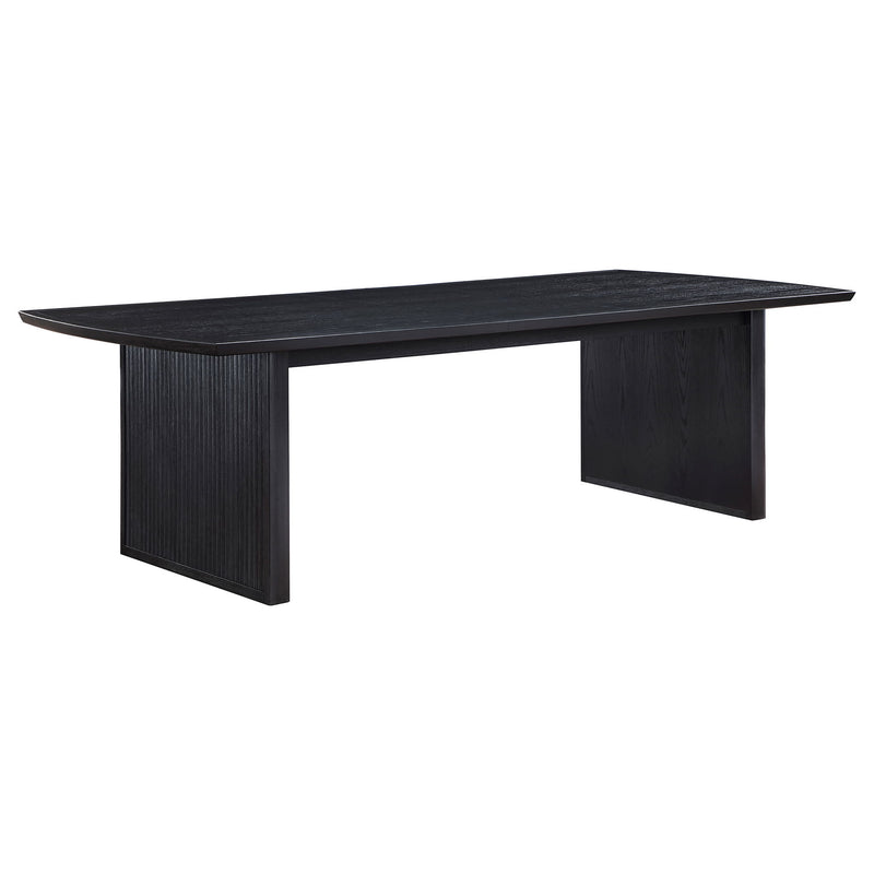 Mason - Removable Extension Leaf Dining Table - Black