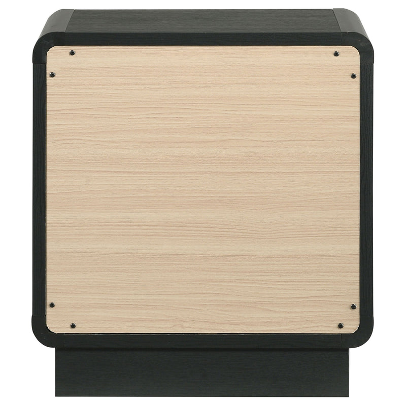 Burton - 2 Drawer Nightstand - Black