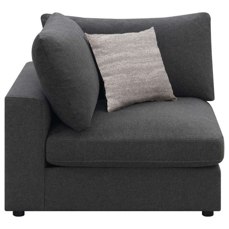 Serene - Upholstered Corner - Charcoal