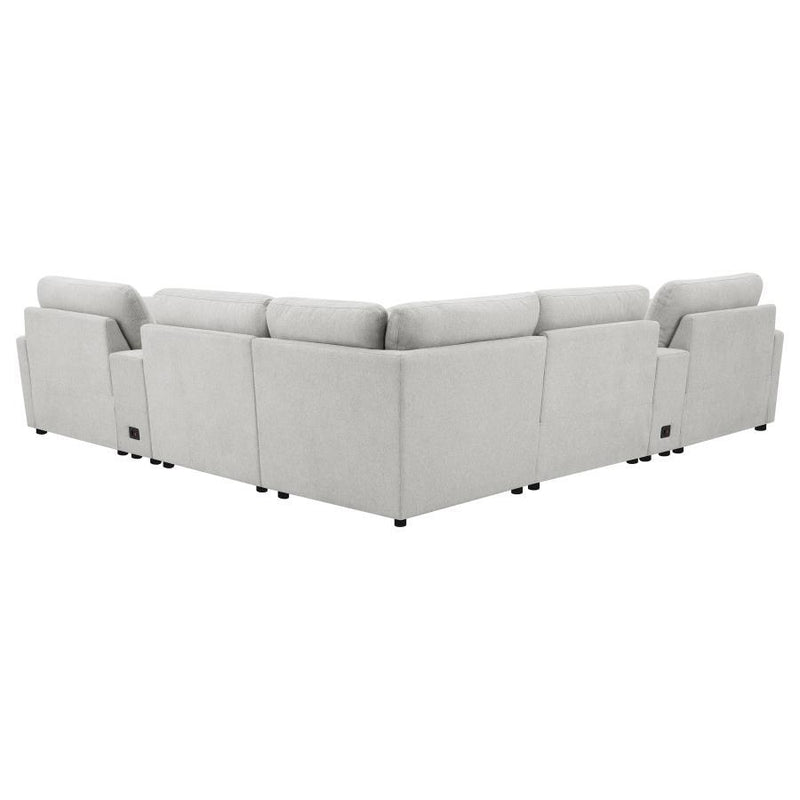 Collins - 7-Piece Modular Power Reclining Sectional