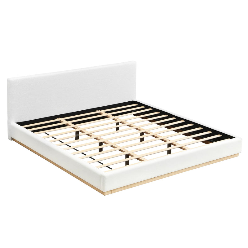 Elegant Upholstered Bed