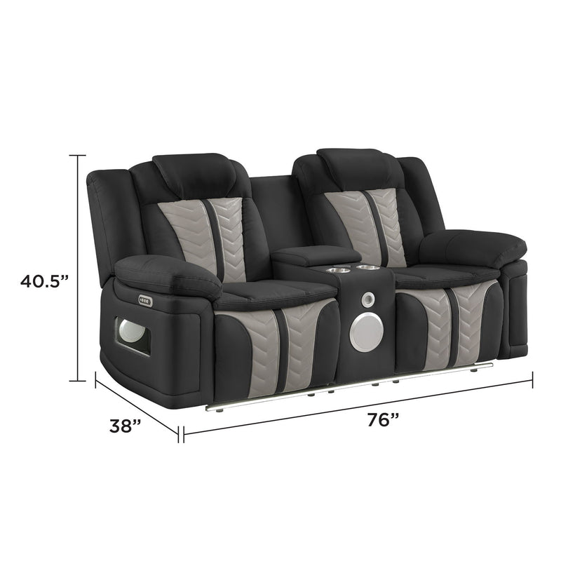 Cruiser - Power Reclining Set With LED Lighting