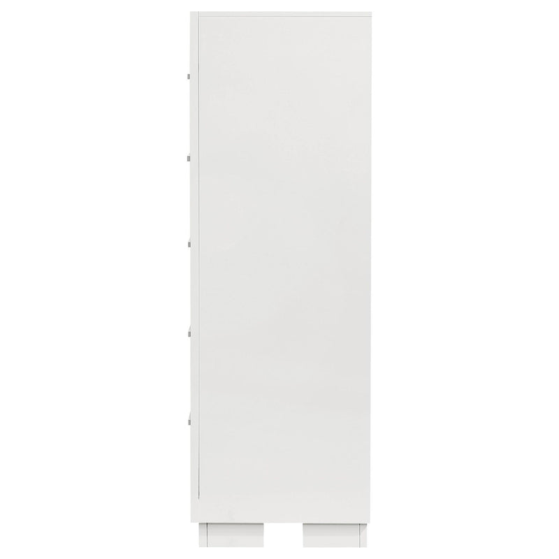 Jessica 5-drawer Bedroom Chest Snow White