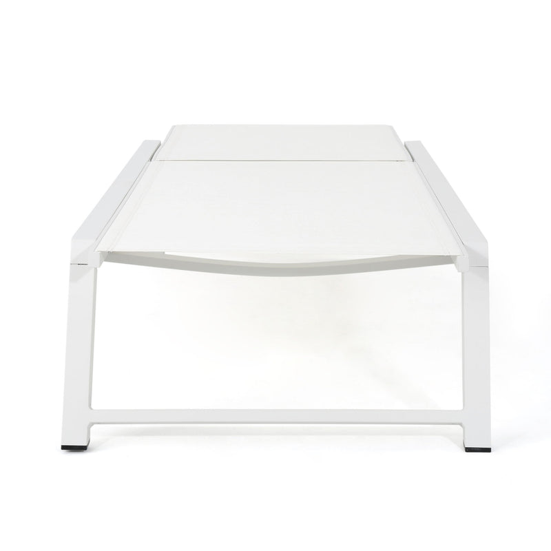 Myers - Modern Chaise Lounge Set With Adjustable Back