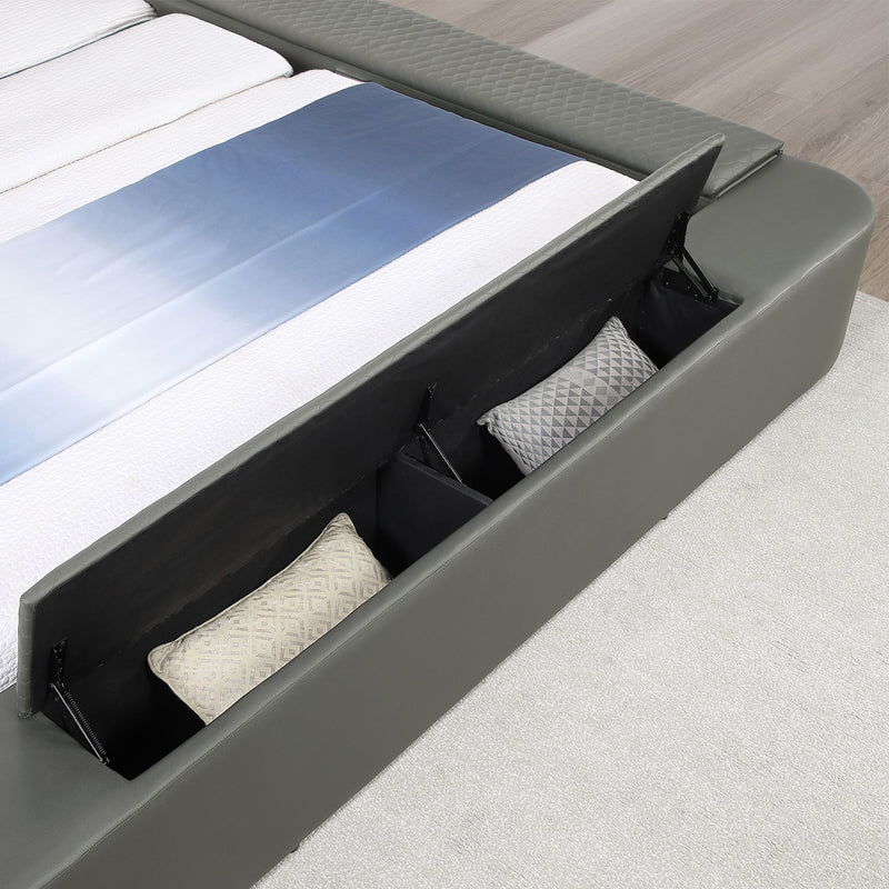 Zoya - Smart Multifunctional Bed, Built In Bluetooth Speakers, USB Charging