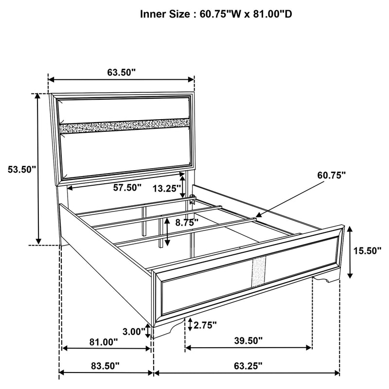 Annie - 5 Piece Bedroom Set