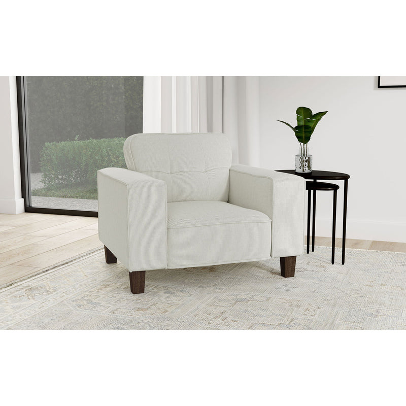 Dana - Track Arm Tufted Accent Chair