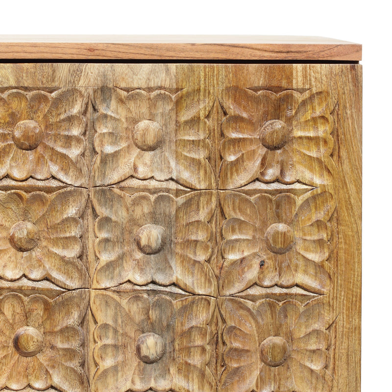 Boho - 2 Door Cabinet - Natural