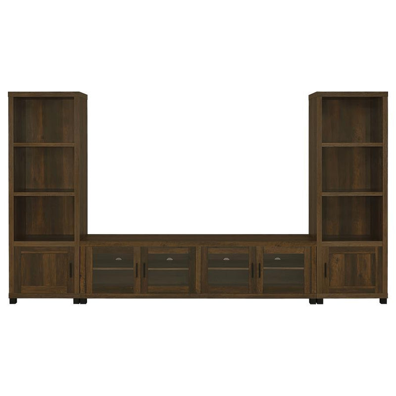 Sachin - 3-Shelf Engineered Wood Media Tower