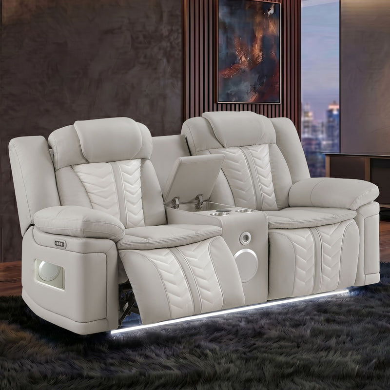 Cruiser - Power Reclining Set With LED Lighting