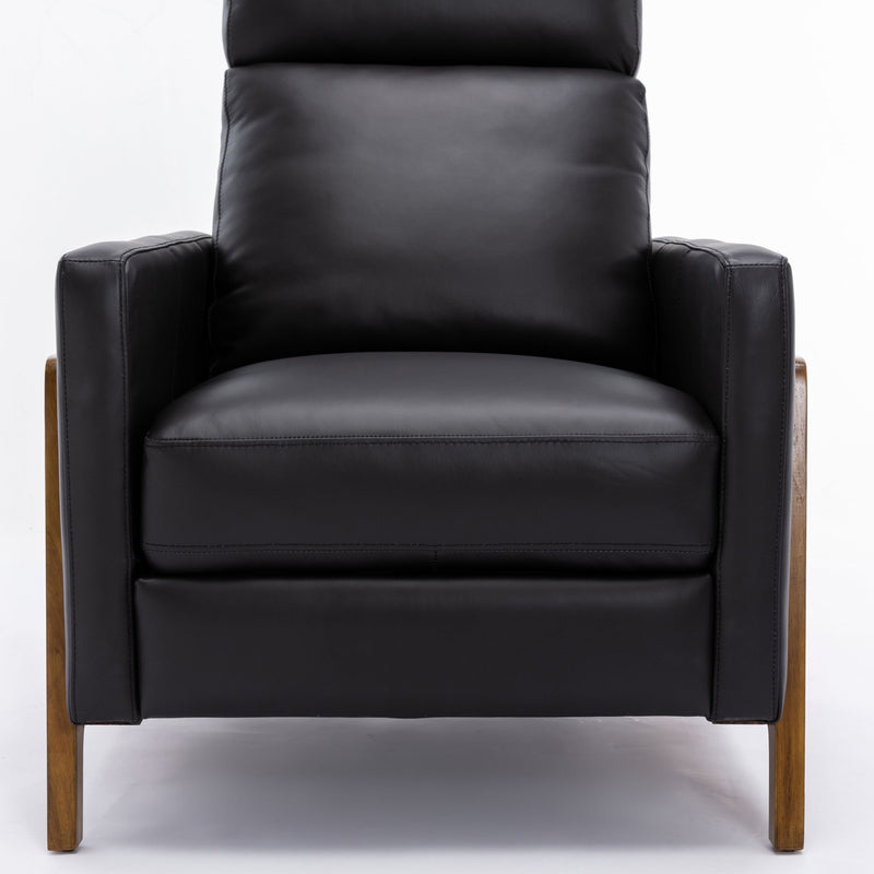 Richland - Push Back Recliner Chair - Black