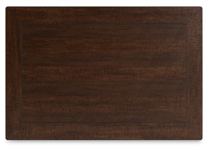 Valebeck - 5 Pc. - Counter Table With Wine Rack, 4 Swivel Stools - White / Brown