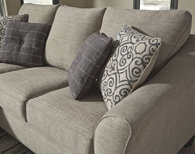 Kestrel - Queen Sofa Chaise Sleeper - Driftwood