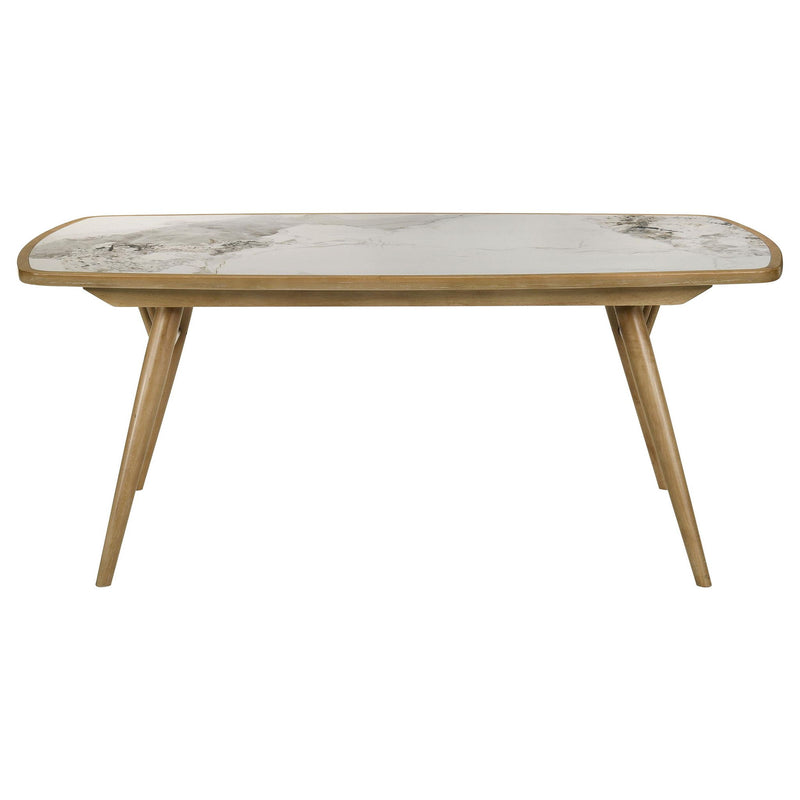 Croyden 7-piece Rectangular Dining Set Weathered Natural