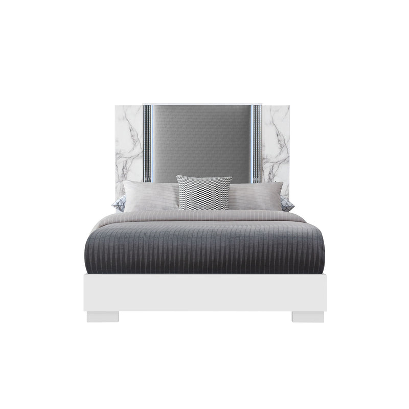 Moon - Modern Bed With LED Accent Lighting