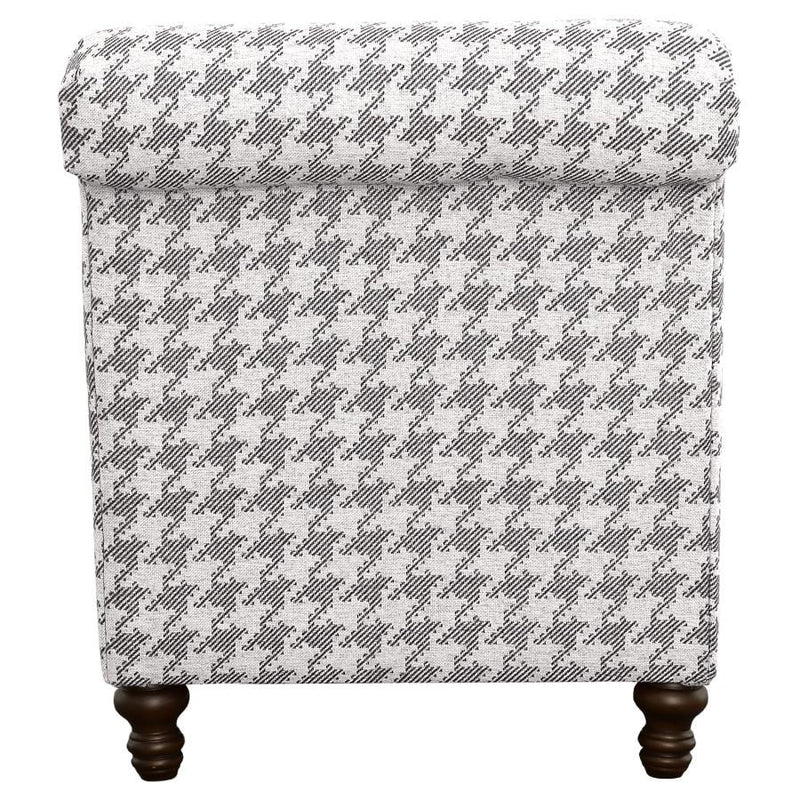 Glenn - Upholstered English Arm Accent Chair