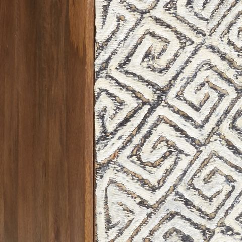 Kerrings - Accent Cabinet - Brown / Black / White