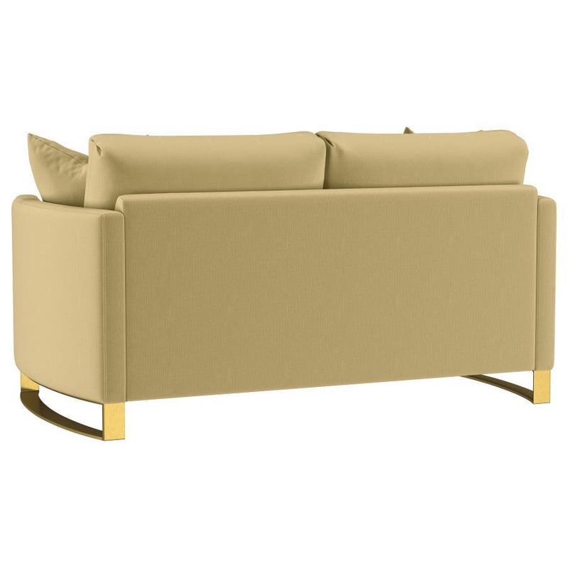 Corliss - Upholstered Arched Arm Sofa Set