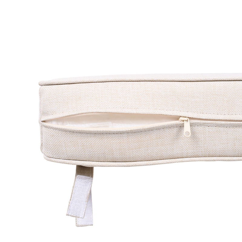Outdoor Club Chair & Rope Arm And Cushions