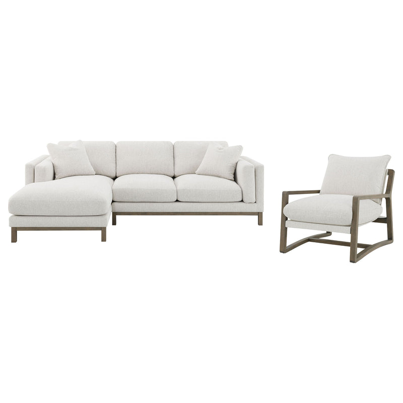 O'Brien - Sectional Sofa With Left Chaise - Sand