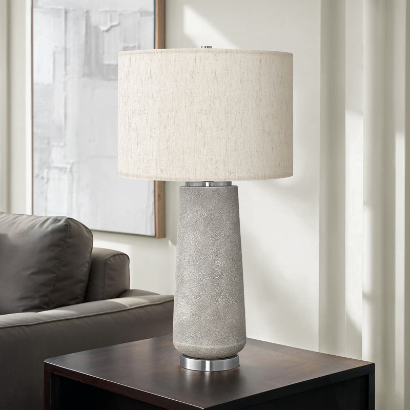 Lighting, Table Lamp, Resin, Modern - Gray