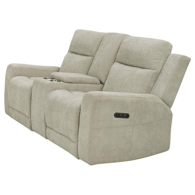 Kennett - Chenille Upholstered Power Reclining Loveseat