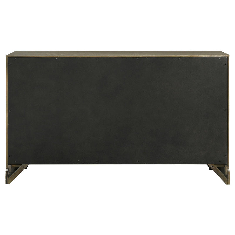 Gran Park 6-drawer Dresser Cabinet Dark Cocoa