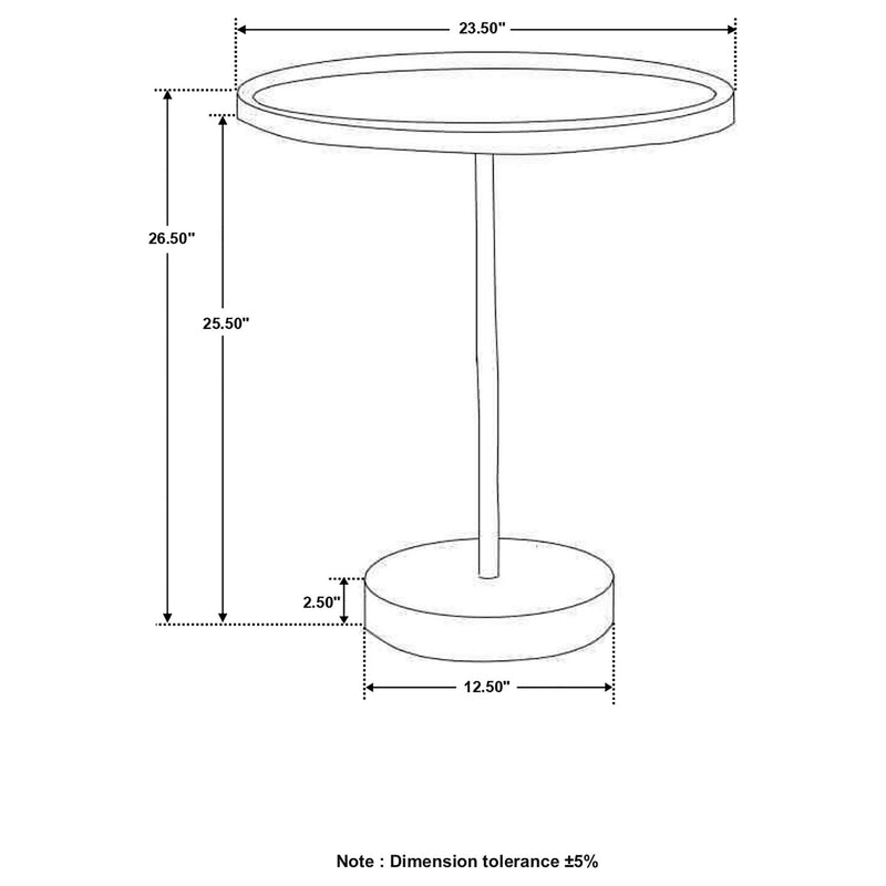 Ginevra Wood Top Marble Base Table Natural Brown and White