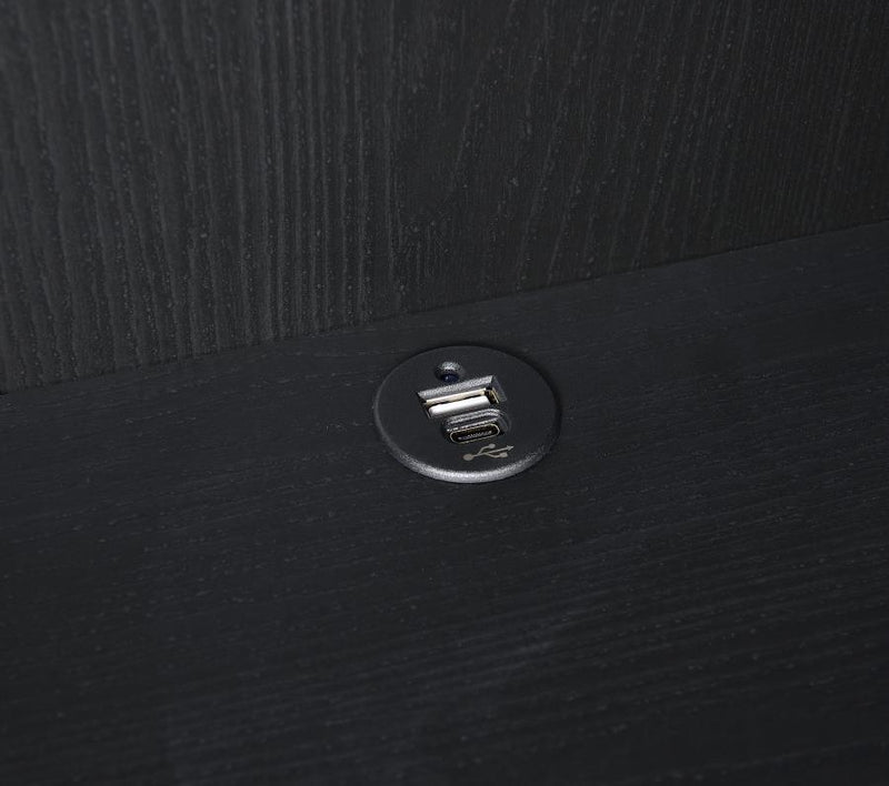 Westpark - 3-Shelf Bookcase USB And Lockable Drawer