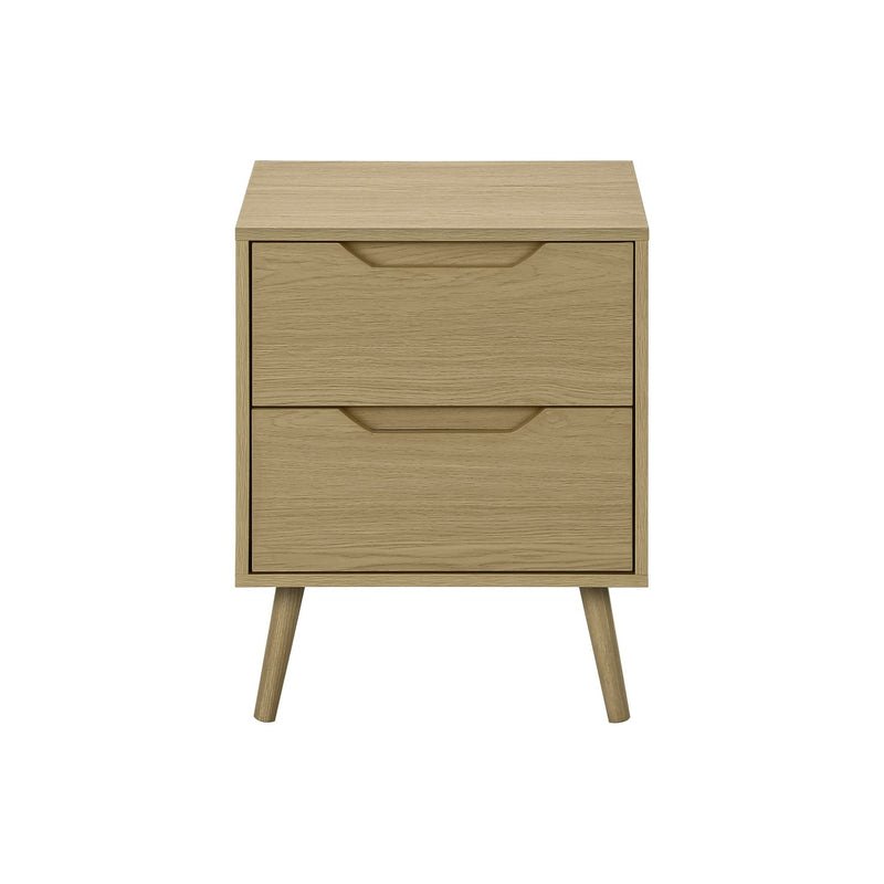 Modern Accent Table With Storage Drawers