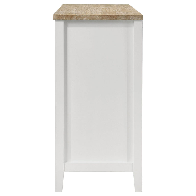 Hollis 2-door Dining Sideboard Buffet Storage Cabinet White
