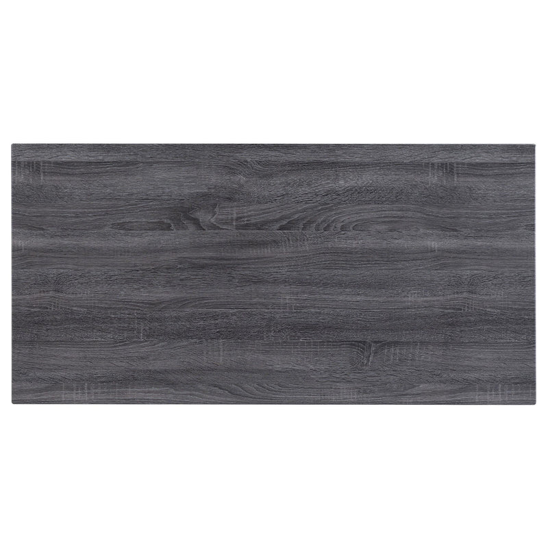 Kravitz 47-inch 1-shelf Writing Desk Weathered Grey