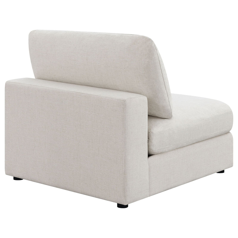 Duncan- Armless Chair With Removable Cushions