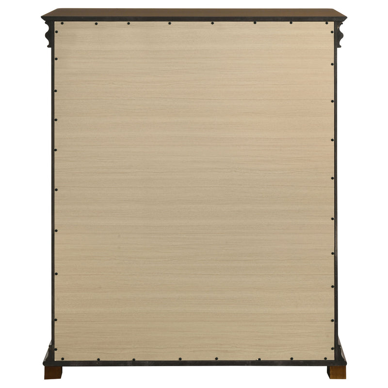 Leonide - 4 Drawer Chest - Cherry