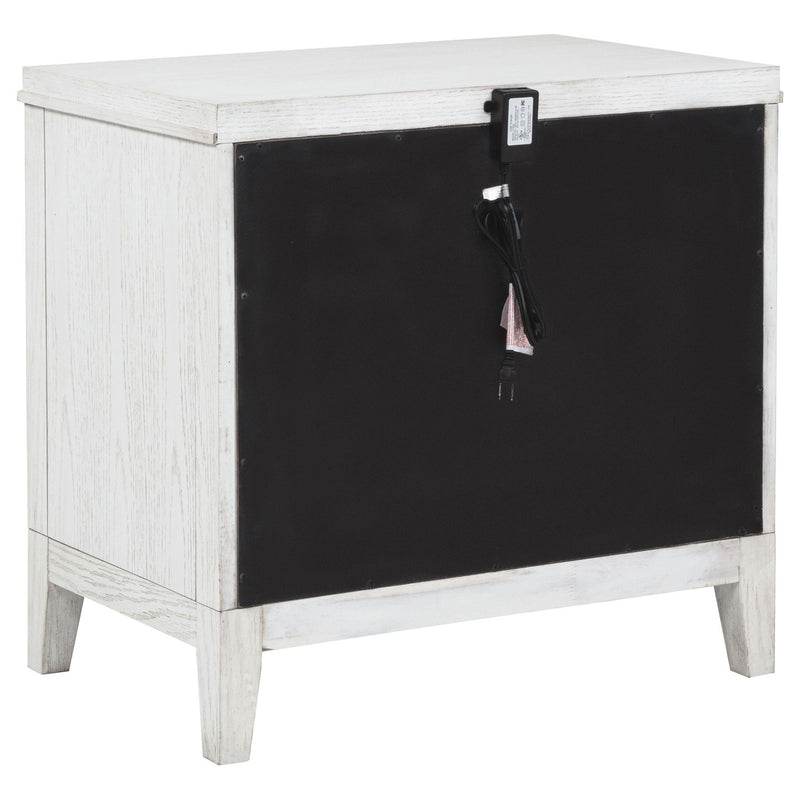 Marielle 4-piece Cal King Bedroom Set Distressed White