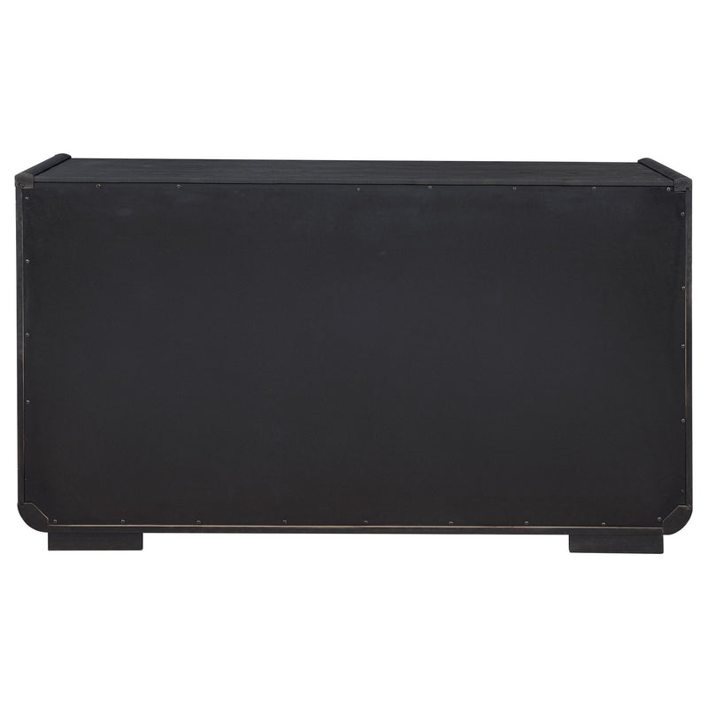 Bangor - 2 Drawer Dining Sideboard Server - Black