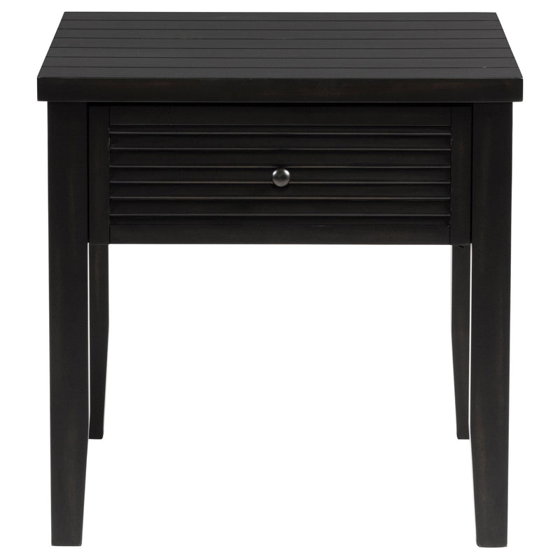 Concord 3-piece Coffee and End Table Set Distressed Java