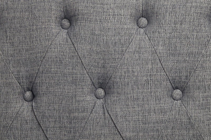 Florian - Antique Chair - Gray / White