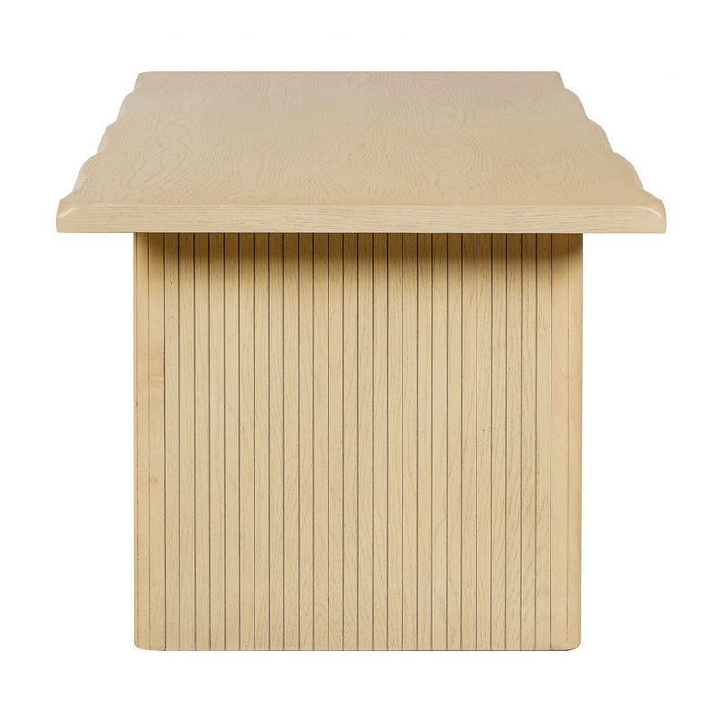 Rectangular Indoor Dining Table - Natural