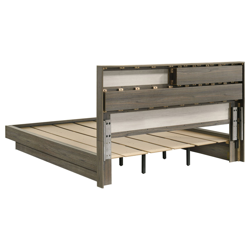 Edmondson - Bookcase Headboard Bed
