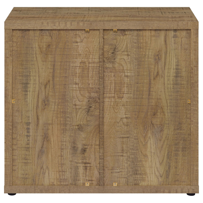 Pamplona - 2 Door Accent Cabinet Hardware - Brown