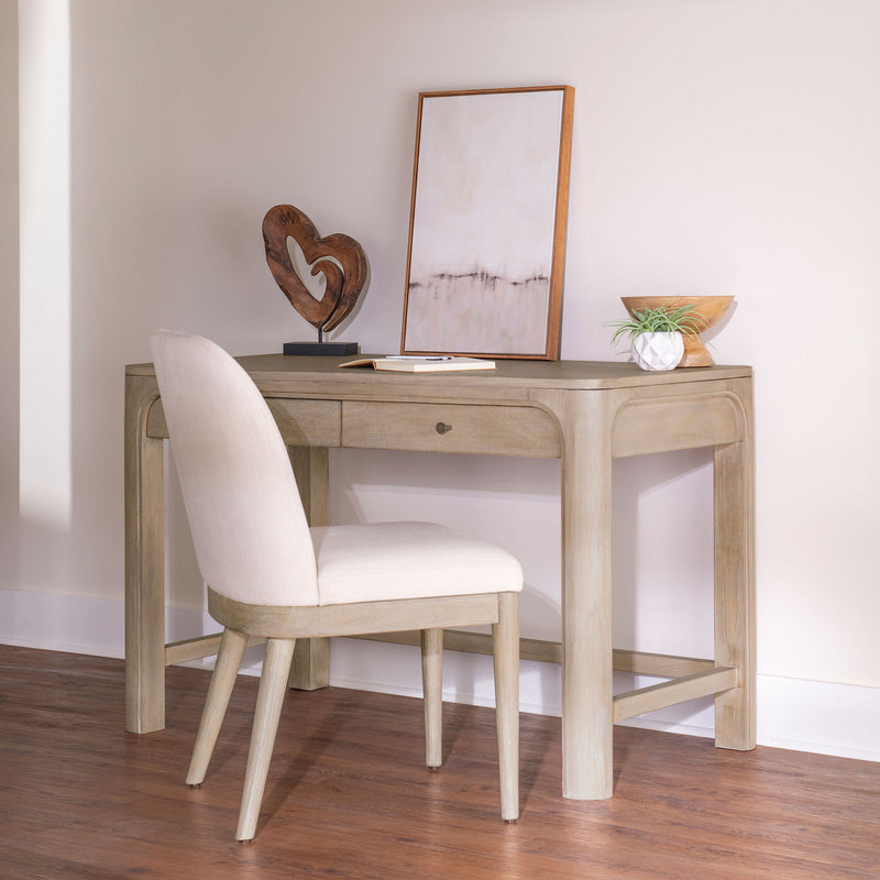Flores - 2 Drawer Makeup Vanity Table - Mango Color