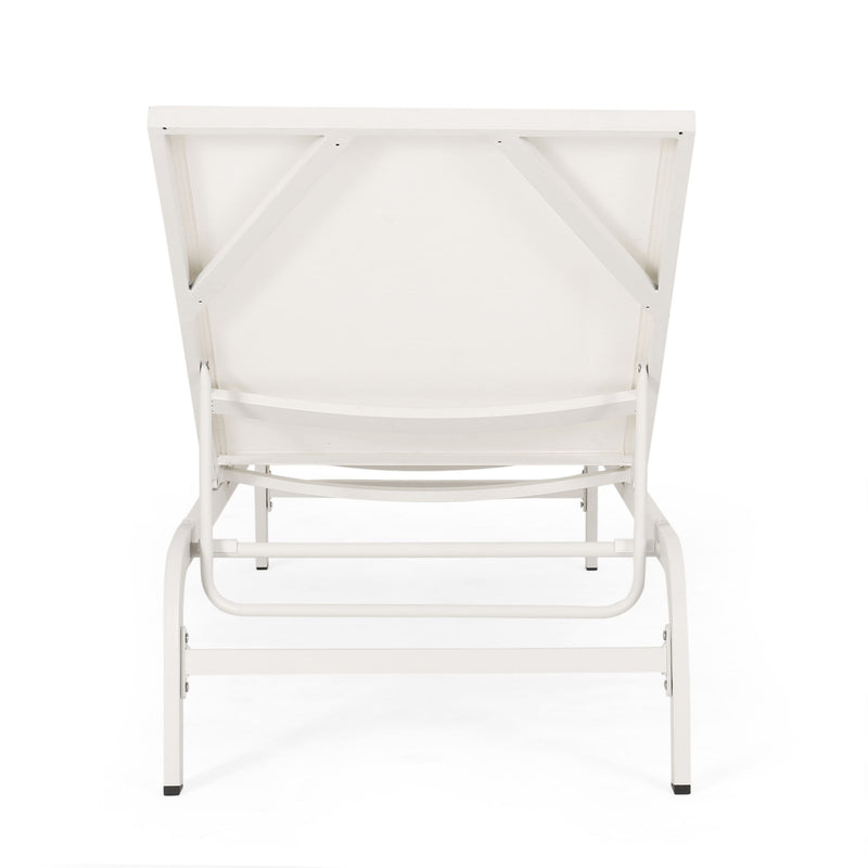 Finn - Contemporary Chaise Lounge For Outdoor Relaxation
