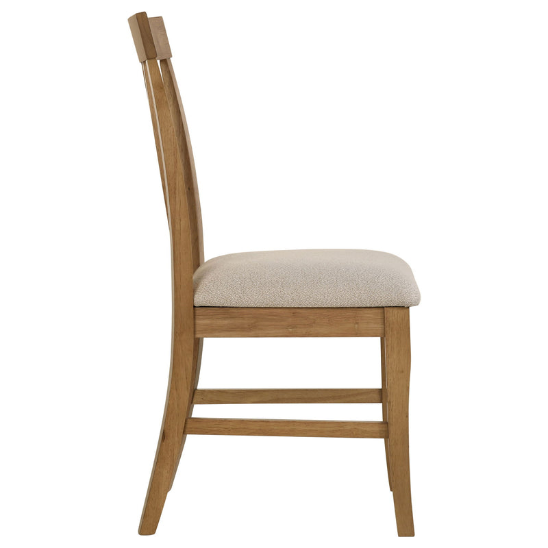 Auburn - Dining Side Chair (Set of 2) - Natural / Light Brown