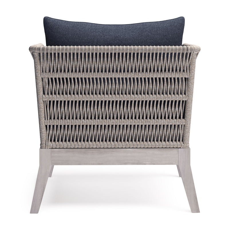 Santiago - Outdoor Conversation Chair - Slate Gray