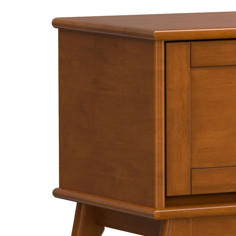 Draper - Flip Down Storage Bench - Teak
