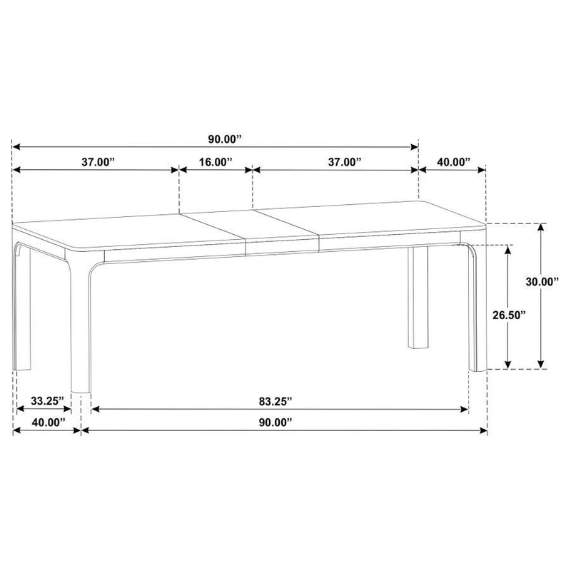 Solano - Extension Table Dining Set