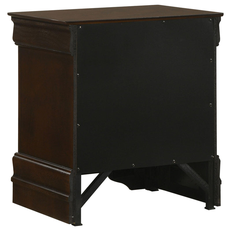 Louis Philippe 5-piece Eastern King Bedroom Set Cappuccino